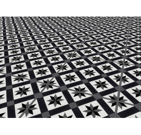 Gerflor Senso Unik CORDOBA BLACK 1034 samolepící tl. 3,5mm