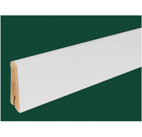 Originální soklová lišta Egger L201 bílá MDF 60 x 2400 mm
