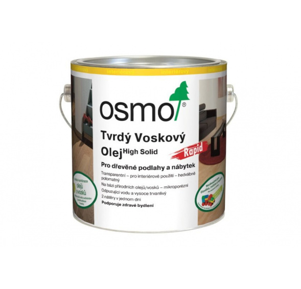 Osmo Tvrdý voskový olej RAPID 0,75 L