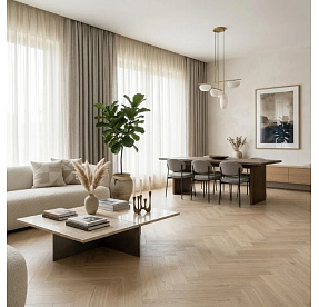 Weitzer Parkett JASAN Kašmír Herringbone lak matný 78459 dřevěná podlaha