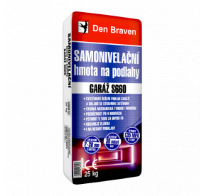 Den Braven Samonivelační hmota na podlahy GARÁŽ S660 25 kg
