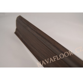 Plastová soklová lišta Döllken SLK 50 W476 Wenge délka 2,5m
