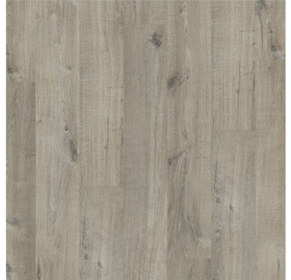 Quick-Step PULSE CLICK V4 PUCL40106 Dub bavlna šedý s řezy pilou