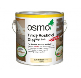 Osmo Tvrdý voskový olej Original 3062 bezbarvý mat 2,5 L