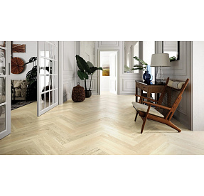 Barlinek Pure Classico HERRINGBONE 130 DUB BIANCO LAK 1WC000021
