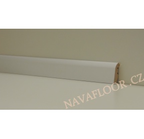Soklová lišta KP 40 Bílá 00088 MDF délka 2,4m 