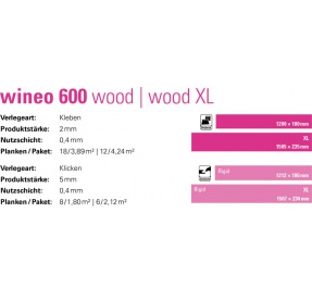  Wineo 600 Wood XL zámkový rigid vinyl Barcelona Loft RLC191W6
