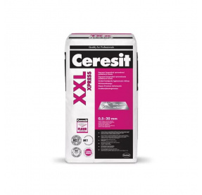 Ceresit XXL 25kg  EXPRESNÍ VYROVNÁVACÍ PODLAHOVÁ HMOTA