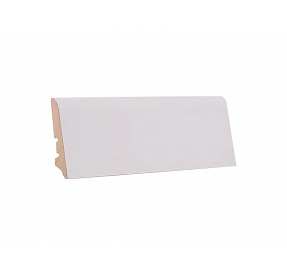 Soklová lišta KP 60 Bílá 00088 MDF délka 2,4m