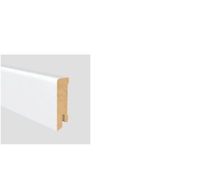 Soklová lišta Modern 100 16x100 MDF Bílá délka 2,5m