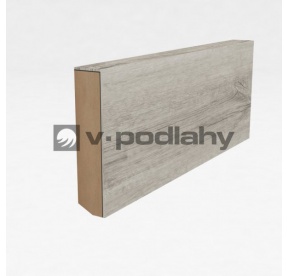Soklová lišta Vepo Dub Bush 13951 02 délka 2,4m