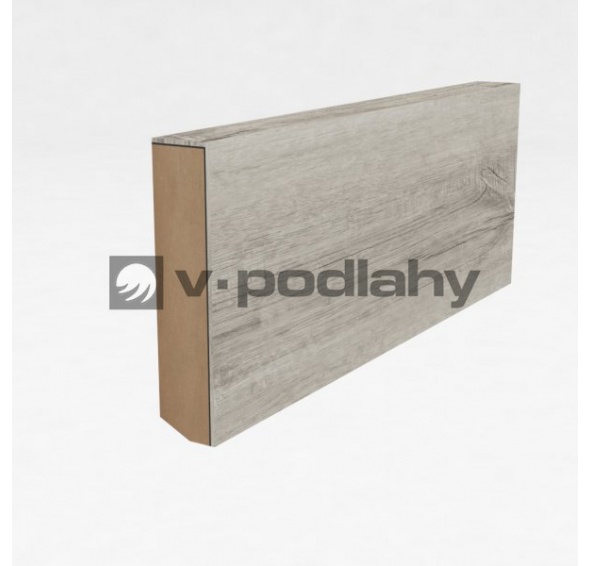 Soklová lišta Vepo Dub Bush 13951 02 délka 2,4m