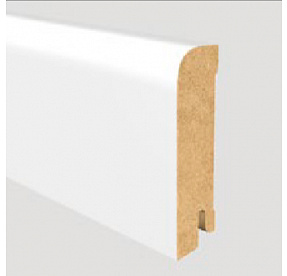 Soklová lišta Oben Rund 60 MDF Bílá RAL 9016 13x60 mm 