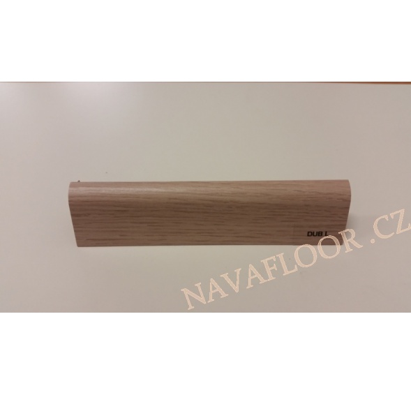 Soklová lišta MDF KP 40 DUB L délka 2,4m