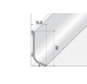 Soklový hliníkový profil 40mm délka 270cm E01 STŘÍBRO Q63-2701 2