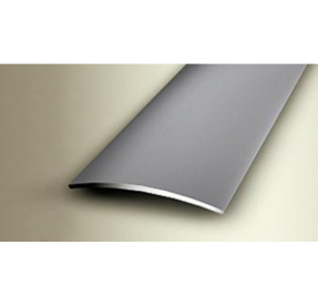 AL přechod 20 mm Küberit 458 U oblý samolepící stříbro F4 délka 100cm