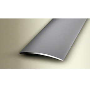 AL přechod 20 mm Küberit 458 U oblý samolepící stříbro F4 délka 100cm