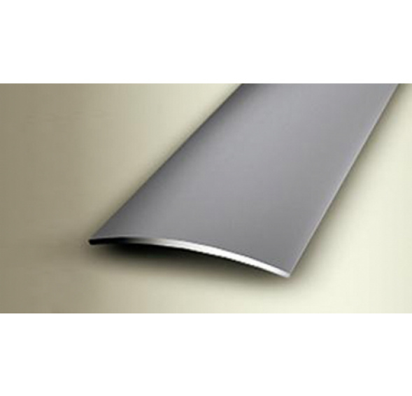 AL přechod 20 mm Küberit 458 U oblý samolepící stříbro F4 délka 100cm