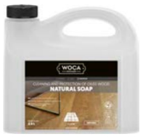 WOCA Mýdlo na dřevěné olejované podlahy – přírodní 1 l (Natural Soap) 
